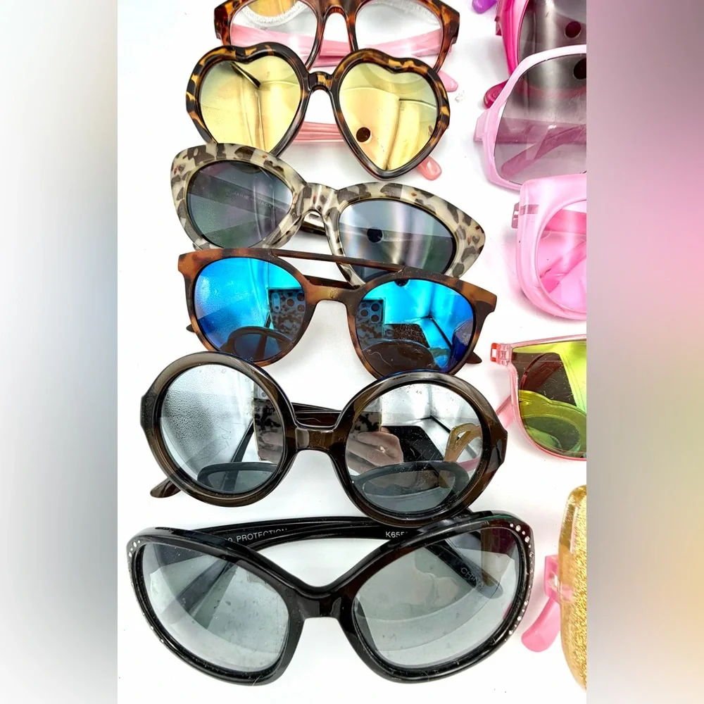 Colorful Assorted Sunglasses Collection